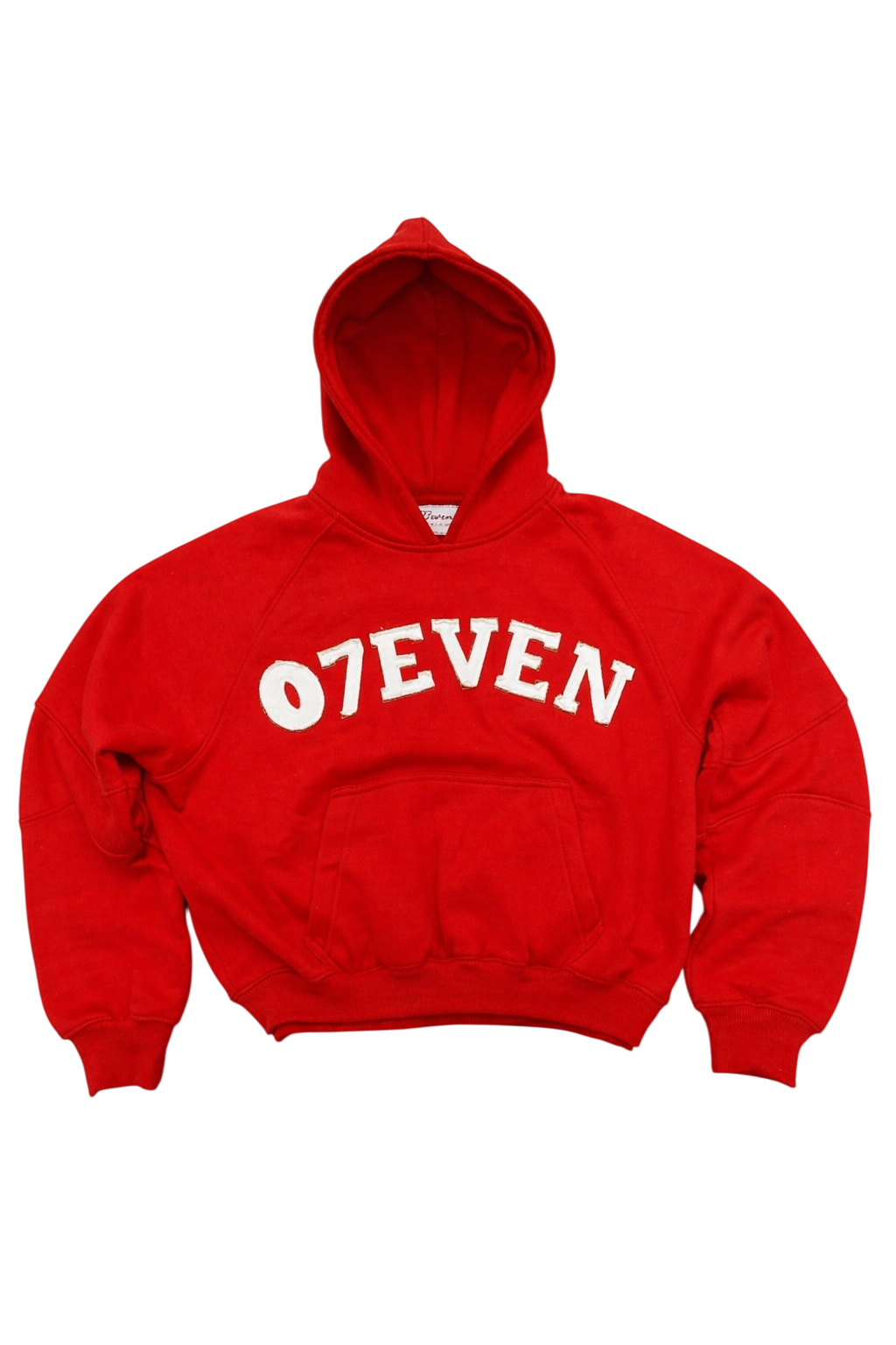 07 RED ESSENTIALS HOODIE